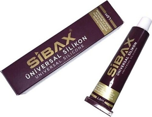 Sibax Şeffaf Tüp Silikon 50 Gr (36/Koli)✓